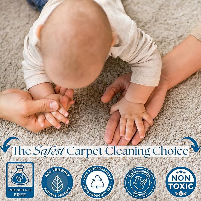 Black Diamond Stoneworks Carpet &amp Upholstery Cleaner: Fast Acting Deep Cleaning Spot &amp Stain Remover Spray Also Works Great on Rugs Couches and Car Seats (1-Quart/1-Gallon)