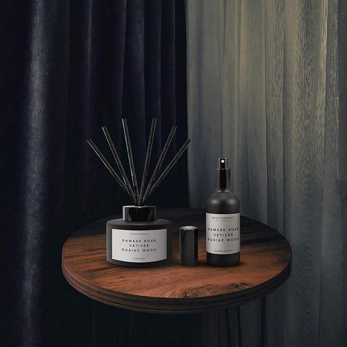 ENVIRONMENT Inspired by 5-Star Resort FMT Room Spray 100ml Air Freshener (Damask Rose | Vetiver | Guaiac Wood) Home Fragrance Accessories Room Perfume Room Deodorizer Vegan &amp Cruelty-Free