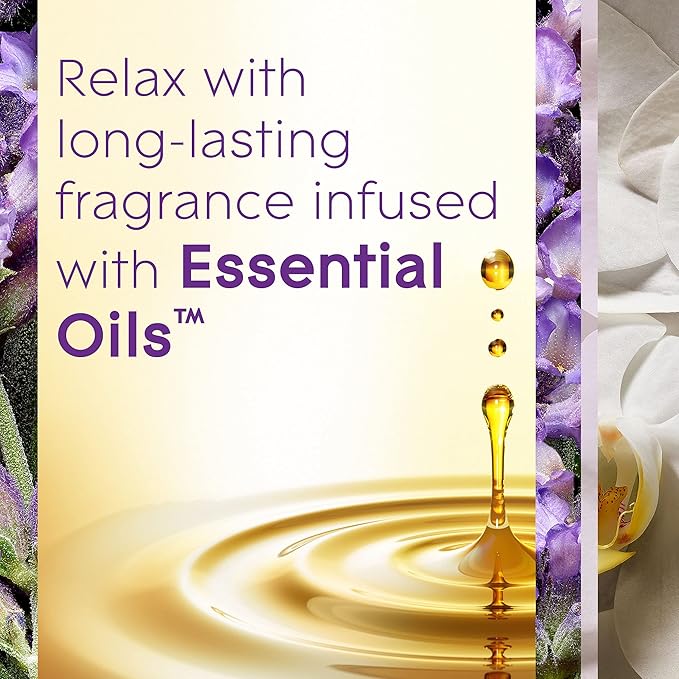 Glade PlugIns Refills Air Freshener Scented and Essential Oils for Home and Bathroom Lavender &amp Vanilla 6.7 Fl Oz 10 Count