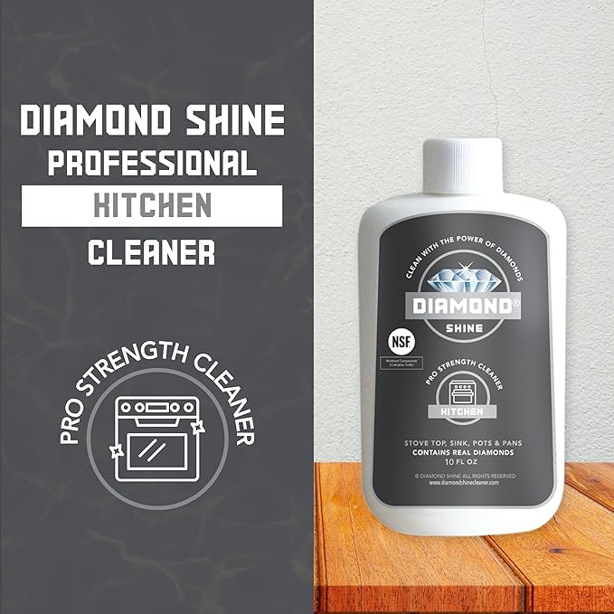 Diamond Shine Ultimate Cooktop Cleaner Combo Pack Smooth Top Range Top Ceramic Electric Gas Induction