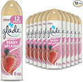 Glade Air Freshener Room Spray Bubbly Berry Splash 8 Oz 12 Count