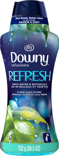 Downy Infusions Laundry Scent Booster Beads Refresh Birch Water &amp Botanicals 26.5 oz