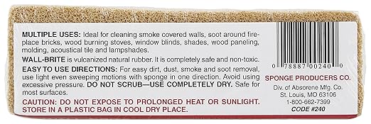 Soot Eraser Sponge -Case of 12