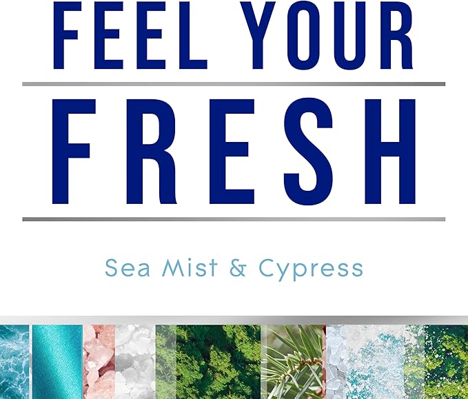 Glade Air Freshener Room Spray Sea Mist &amp Cypress Odor Fighting to Deliver Long Lasting Freshness 8 Oz 6 Count
