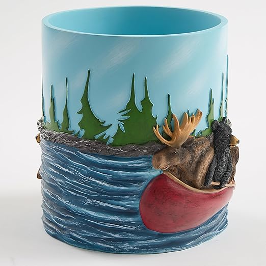 Park Designs Summer Vacation Waste Basket