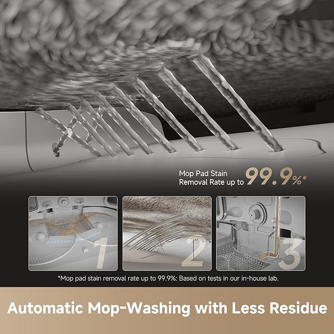 DREAME X50 Ultra White Robot Vacuum and Mop with Auto-Empty and Mop Self-Cleaning 20000Pa Suction Obstacle Avoidance and 360° Navigation Corner to Edge Deep Cleaning Detangling Brush