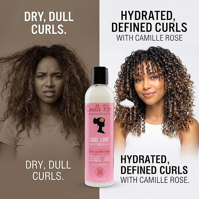 Camille Rose Conditioner Curl Msmlk – 8 OZ (Pack of 3) – All Purpose Cleaner for Multi-Surface Home Use – Deep Cleaning &amp Freshening Power – Original – Ready-to-Use Formula