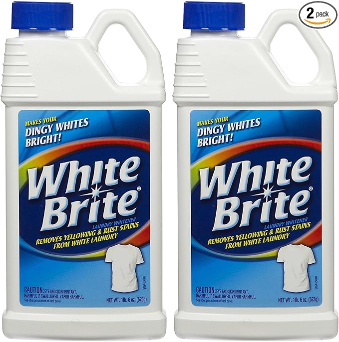 White Brite Laundry Whitener 22 oz-2 pk