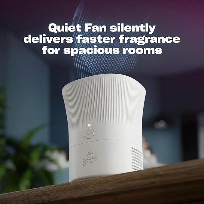 Glade Scent Flow PlugIns Air Freshener Clean Linen 1 Device + 4 Refills 2.61 fl oz