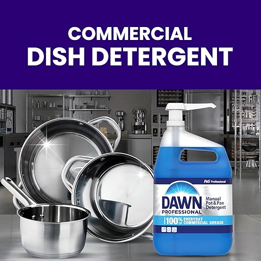 Dawn Professional Pot and Pan Detergent Regular Scent 3.8l (Case of 4)