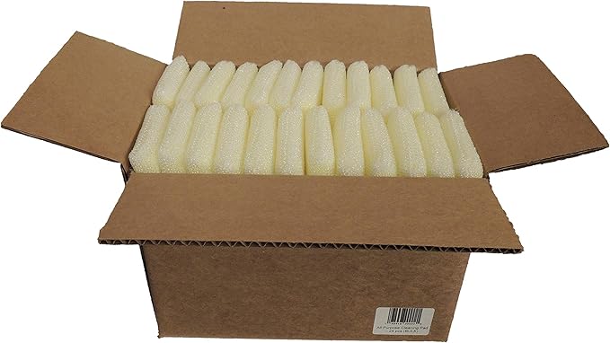 Elite All Purpose Cleaning Pad 24 Pads (Bulk) Non Scratch Dish Sponge Scrubber Sponges for Kitchen and Household Use Made in USA