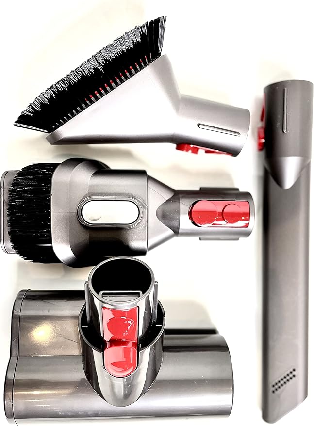 Dyson V8 Animal Cord-Free Vacuum Sprayed Nickel/Titanium (Renewed)