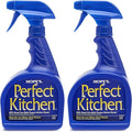 HOPE'S Perfect Kitchen Cleaner Spray - 32 Oz No-Residue All Purpose Cleaning Spray - Multisurface Degreaser for Counters Stoves Microwaves and More - Pet and Home Safe - Pack of 2