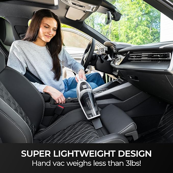 Kenmore 200 Series DS2000 Cordless Stick Vacuum Lightweight Cleaner 2-Speed Power Suction LED Headlight 2-in-1 Handheld for Hardwood Floor Low Pile Carpet &amp Pet Hair