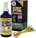Scent Bomb Lemongrass Air Freshener Spray Long-Lasting Odor Eliminator for Home Office &amp Car