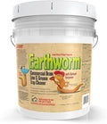 Earthworm Commercial Drain Line and Grease Trap Cleaner - Clog Remover - Drain Opener/Deodorizer - Natural Enzymes Environmentally Responsible Citrus &amp Sage Fragrance- 5-Gallons each