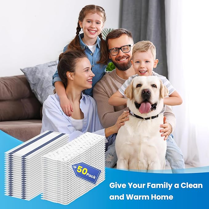 50 Pack Disposable Microfiber Cleaning Mop Pads for Bona Mop Series Heavy Duty Disposable Sweeping Pad Replacement Refill