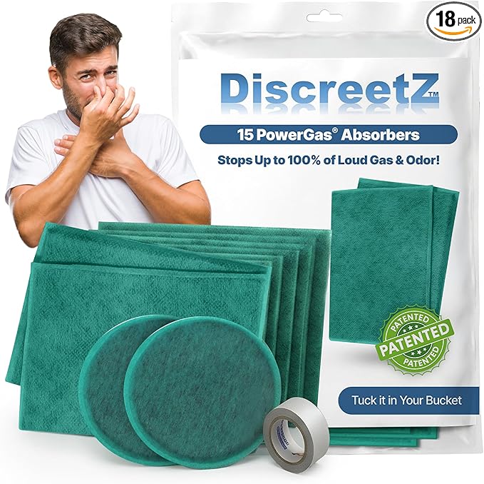 Odor Eliminator for Strong Smell No Toxic Spray. Men &amp Women Charcoal Odor Absorbers Flatulence Underwear Help. Gas Relief for Adults. Flatulence Pads Silence &amp Stop Odor Up to 100%. Discree