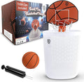 Basketball Trash Can Complete Set – Perfect Basketball Hoop Trash Can Fun Indoor Kids Trash Can and Unique Basketball Birthday Gift