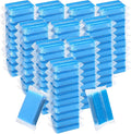 Tioncy 100 Pcs Individually Wrapped Sponges Kitchen Bulk Blue Dish Non Scratch Scrub Sponges Dual Sided Cleaning Dish Scrubber for Washing Dishes Pots Pans Sinks Stoves Appliances Car Bike