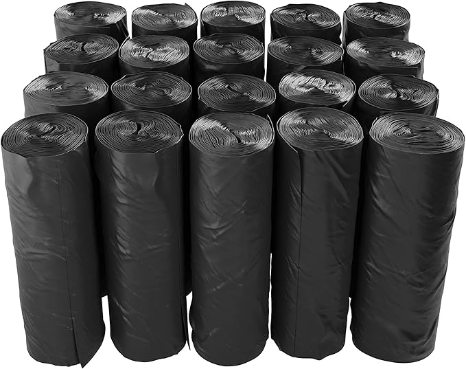 Reli. EcoStrong 13 Gallon Trash Bags | 500 Count Bulk | Black | Eco-Friendly | Made from Recycled Material