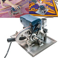 500w Carpet Cutting Machine Portable Electric Floor Planer Carpet Trimmer 15000 RPM Roller Blade Tools for Carpet Leveling Shear Carpet Flattening Cutter