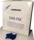 Celeste Sani-Pak Aircraft Lavatory Chemical Toilet Deodorant Biodegradable Packets 100ct {Rail Motor Coach Marine Recreational Vehicle RV and Portable Toilet}