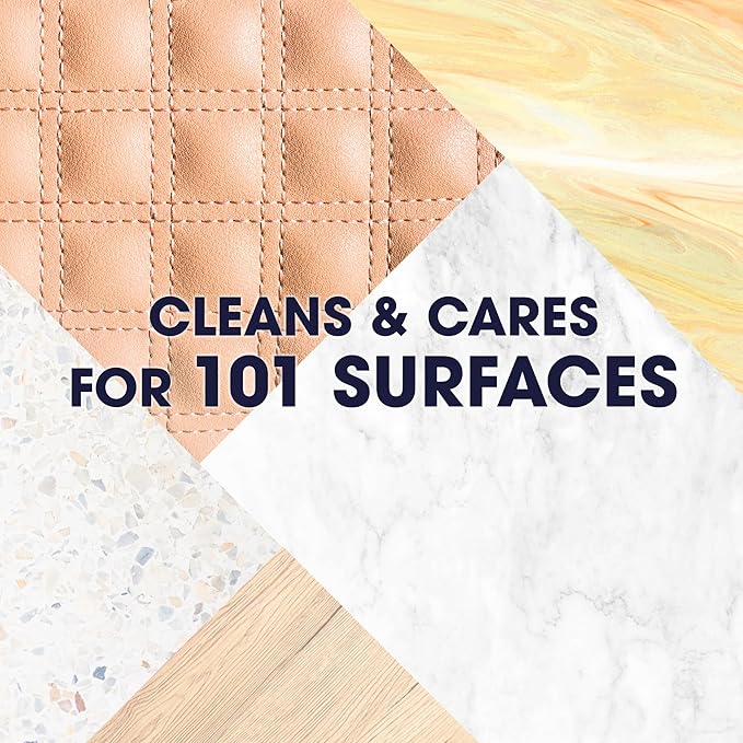 Multi Surface Cleaner Spray pH-Balanced Everyday Cleaner Works on Steel Wood Electronics Stone and Glass Citrus Scent 25 Fl Oz bundled with Micro Fiber Cloth