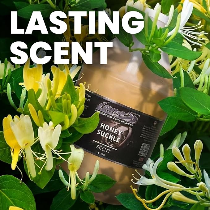 LANE'S Honey Suckle Car Air Freshener - Honey Suckle Scent - 1 Gallon (128oz) Liquid