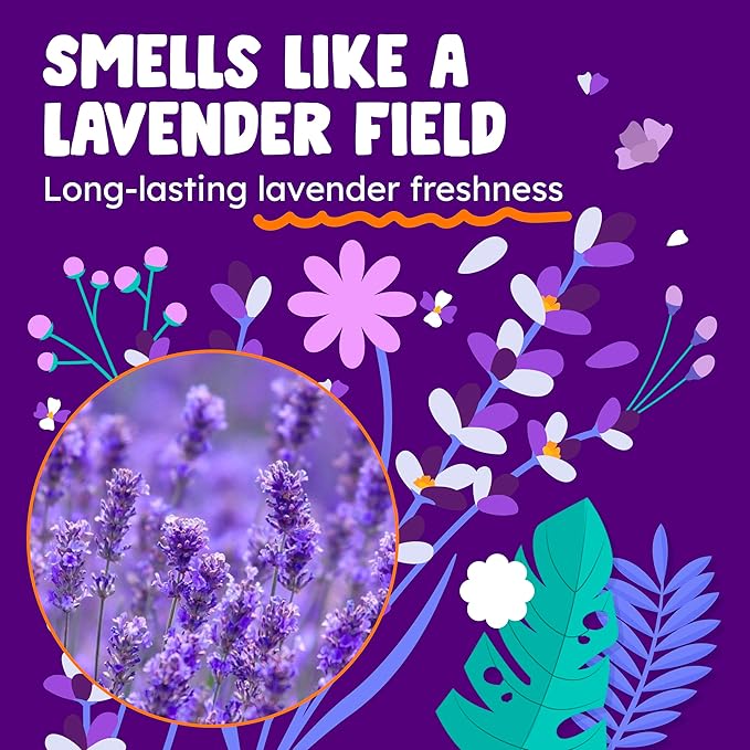Originally Yellow Lavender Bathroom Cleaner Spray | Powered by Natural Vinegar &amp Infused with Lemon | Multipurpose Kitchen Cleaner Works on Tile Wood Granite &amp Marble 3 Pack