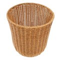 Versatile Baskets Stackable Storage Bins Woven Waste Baskets Kitchen Supply Easy to Move Pastoral Design