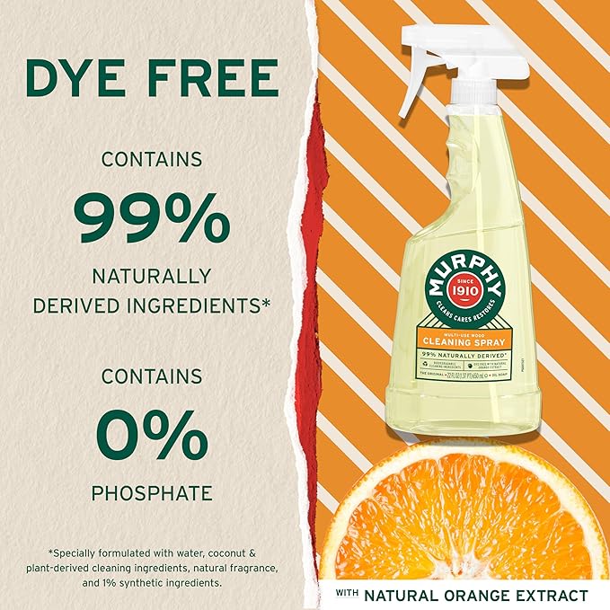 Murphy Oil Soap Wood Cleaner Orange (01031CT)