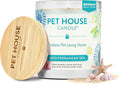 Pet House Scented Candles 100% Plant-Based Long Lasting Candle with a 60 Hour Burn Time Made for Pet Odors - Mediterranean Sea