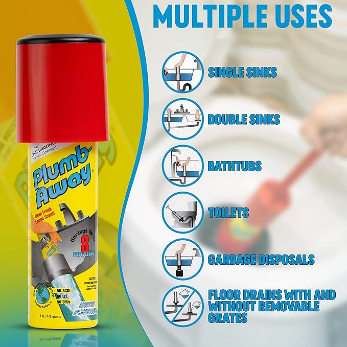 Plumb Away 100-08 6 Oz Plumb-Away Refill