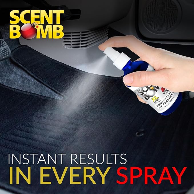 Scent Bomb Air Freshener Spray Long-Lasting Odor Eliminator for Home &amp Car Effective Deodorizer for Kitchen Bathroom Fresh Room Spray &amp Smell Neutralizer Gardenia Scent