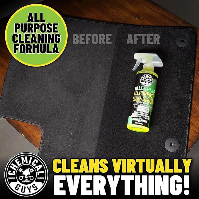 Chemical Guys All Clean+ Citrus All Purpose Cleaner (2 x 16 Fl Oz) – Interior &amp Exterior Multi-Surface Degreaser &amp Stain Remover