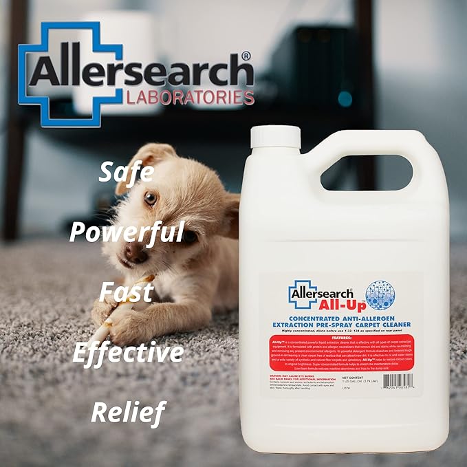 Allersearch All-Up Concentrated Anti-Allergen Carpet Spot Spray 1 Gallon (128 Oz)