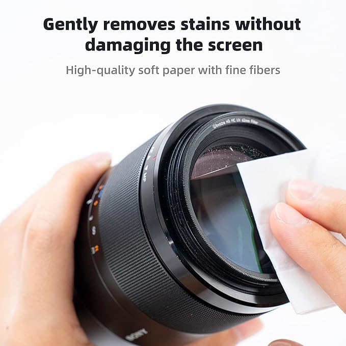400 Count Lens Wipes for Eyeglasses Eye Glasses Cleaner Wipes Pre-moistened Individually Wrapped Sracth-Free Streak-Free Eyeglass Cleaning Wipes for Camera Lens Sunglass Goggles