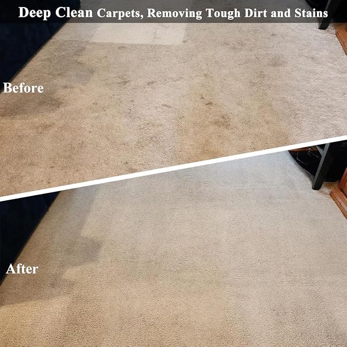 Commercial Floor Scrubber Machine Heavy Duty Orbital Floor Cleaner Multi-Functional Floor Buffer Polisher Machine- Deep Cleaning Tile and Grout Hardwood Floors and Carpets with Ease Orb-5