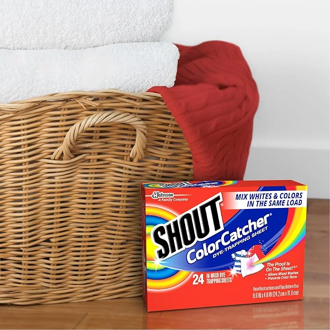 Shout Color Catcher Dye-Trapping In-Wash Cloths 24 ea - 2pc