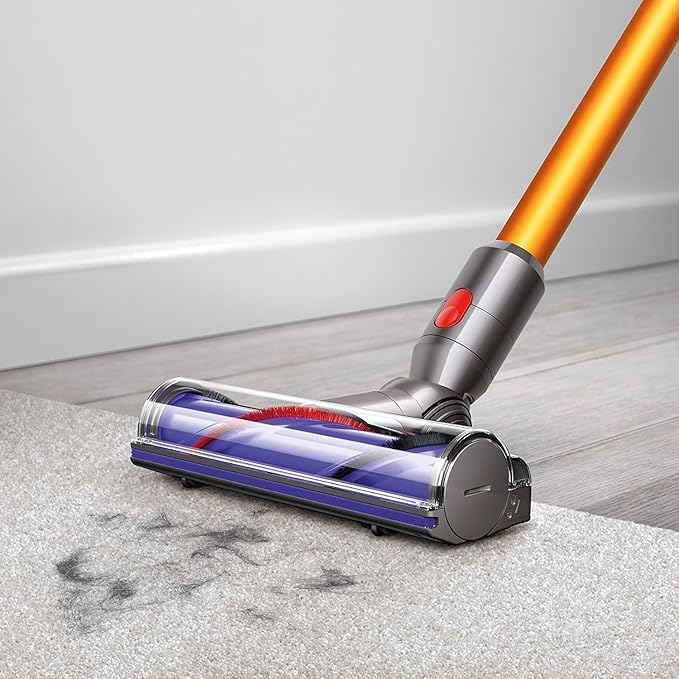 Dyson (214730-01 V8 Absolute Cordless Stick Vacuum Cleaner Yellow