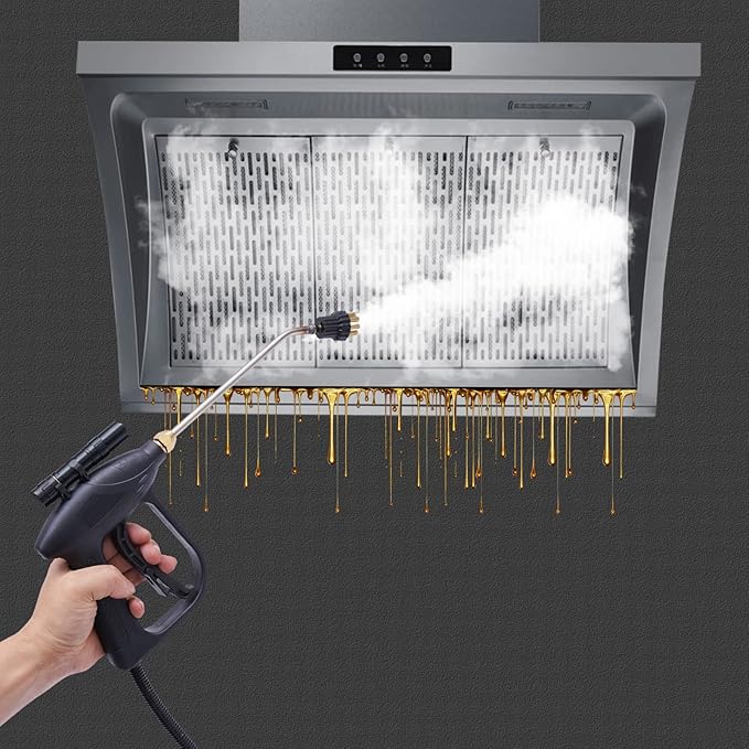 Steam Cleaner 1700W 110V Commercial High Pressure Vapor Steamer Machine Multi-Purpose 360 Cleaning Machine Portable Electric Steam High Temperature Hand-held Cleaner Machine