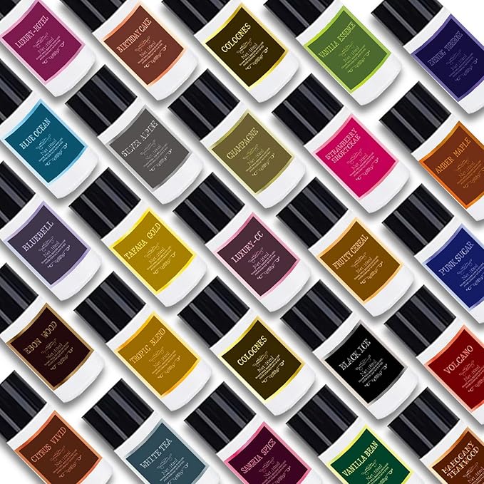 Car Air Freshener Refill Cologne Aromatherapy Oil 10 PCS Essential Oils Mixed Fragrance Set for Car Diffusers (No Diffuser Included)
