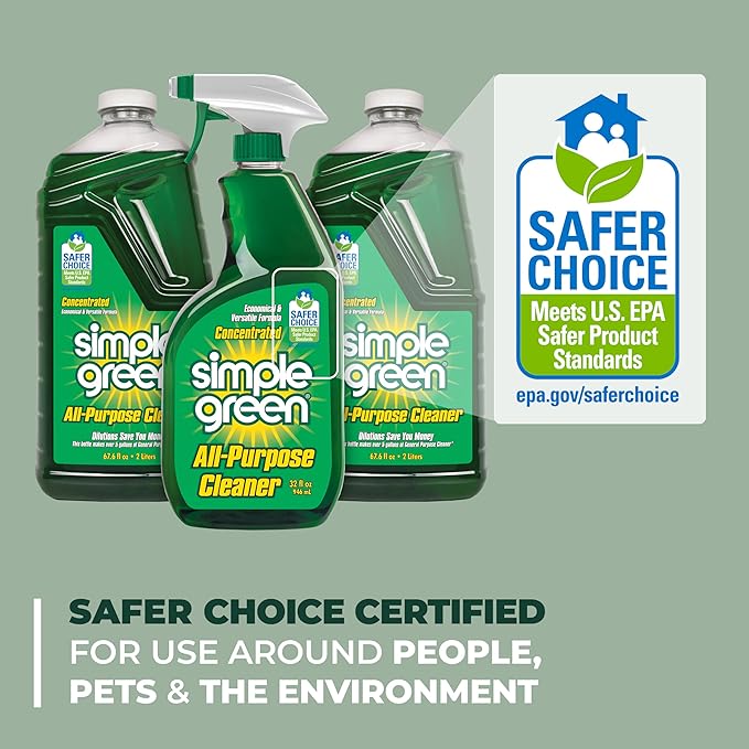 Simple Green All-Purpose Cleaner Spray and Refill Green 3 Piece Set Original 1 Count