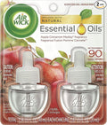 Air Wick Scented Oil 12 Refills Apple Cinnamon Medley (6X2x.67oz) Air Freshener
