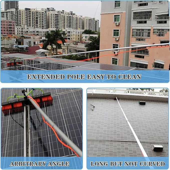 Window Cleaner Window Glass Solar Panel Cleaning System for Window Glass/Solar Panel50cm1200cm