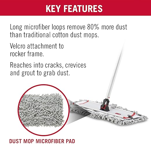 Dust Mop Pad (2 pads included) 36 inch