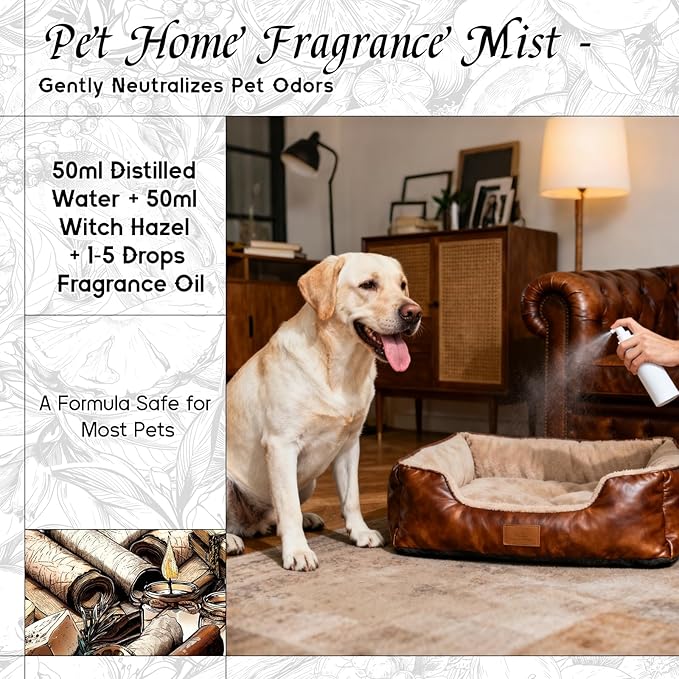 HIQILI Leather Fragrance Oil Men's Scent for Car Air Freshener Use Soap Candle and Long-Lasting Perfume Making - 5.07 Fl Oz