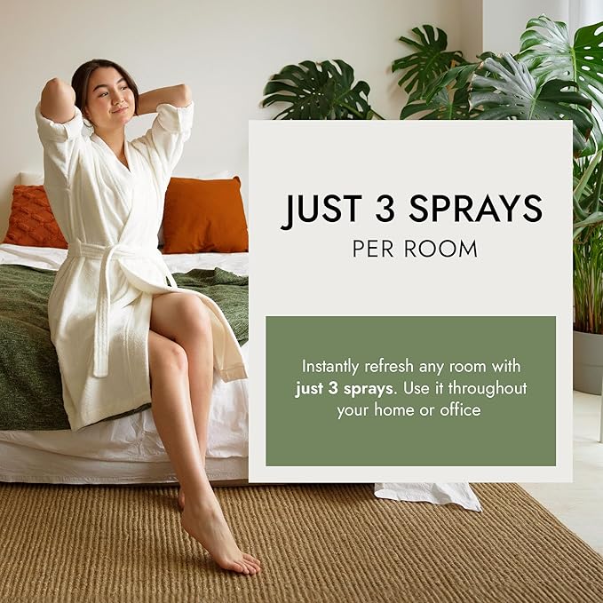 Claire Burke Original Scent Room Spray 3 oz (Pack of 6) - Fresh Home Fragrance &amp Air Freshener Natural Scent Home Fragrance Long Lasting Natural Air Freshener