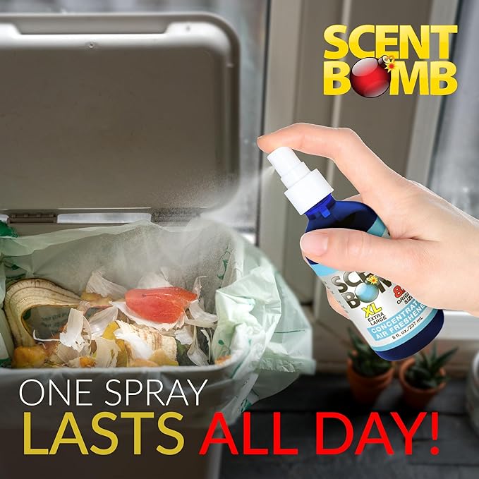 Scent Bomb Air Freshener Spray Long-Lasting Odor Eliminator for Home &amp Car Effective Deodorizer Spray for Kitchen Bathroom Fresh Room Spray &amp Smell Neutralizer New Car
